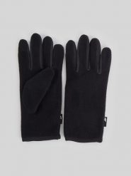 4F Rękawiczki polarowe Touch Screen uniseks - czarne S. Czarne rękawiczki damskie 4f, na zimę, bez wzorów, z dzianiny. Za 49.99 zł.