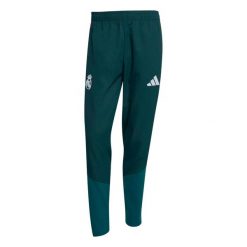 Spodnie treningowe Real Madrid Tiro 2026/27. Zielone spodnie sportowe męskie Adidas, m, bez wzorów, z dresówki, do piłki nożnej. Za 279.00 zł.