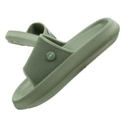 Klapki CMP Ruby Slipper 3Q97866 E452 zielone. Zielone klapki damskie bez wzorów, z gumy, sportowe, bez obcasa. Za 182.17 zł.