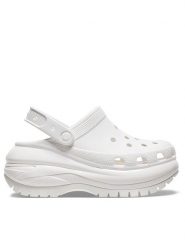 Crocs Klapki Mega Crush Clog 207988 Biały. Białe klapki męskie Crocs, z tworzywa sztucznego. Za 259.99 zł.