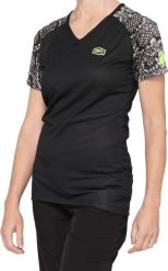 100% Koszulka damska 100% AIRMATIC Women's Jersey krótki rękaw black python roz. M (NEW 2021). Czarne t-shirty damskie 100%, m, bez wzorów, z jersey, bez kołnierzyka. Za 150.82 zł.