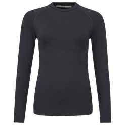 Koszulka z długim rękawem damska FLEX Seamless LS. Czarne t-shirty damskie Head, l, bez wzorów, z dzianiny, bez kołnierzyka. Za 268.50 zł.