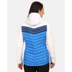 Damska kurtka puchowa Kilpi PYRAMIDEN-W. Niebieskie kurtki sportowe damskie Kilpi, bez wzorów, z nylonu, bez kaptura, trekkingowe. Za 1,145.01 zł.