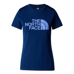 The North Face Koszulka S/S Easy Nf0A8A6D89N. Niebieskie koszulki sportowe damskie The North Face, s, bez wzorów, bez kołnierzyka, bez ramiączek. Za 114.99 zł.