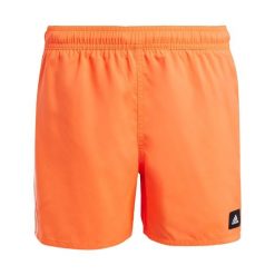 3-Stripes Swim Shorts. Białe kąpielówki męskie Adidas, m, bez wzorów, z materiału, do pływania. Za 126.70 zł.