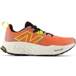Buty damskie New Balance Fresh Foam X Hierro v8 WTHIERR8 – pomarańczowe. Brązowe obuwie sportowe damskie New Balance, bez wzorów, z materiału, do biegania. Za 399.99 zł.