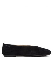 Calvin Klein Baleriny Ballerina Round Hw Sue HW0HW02565 Czarny. Czarne baleriny damskie Calvin Klein, bez wzorów, ze skóry, bez obcasa. Za 309.99 zł.
