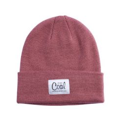 Czapka zimowa damska COAL MEL BEANIE rose. Czerwone czapki i kapelusze damskie COAL, na zimę, bez wzorów, sportowe. Za 39.00 zł.