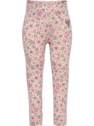 Legginsy w kwiaty dla dziewczynki Hummel Aop. Czerwone legginsy dla dziewczynek Hummel, bez wzorów, z bawełny. Za 117.00 zł.