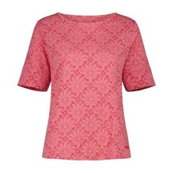 T-shirt burnout damski CMP. Czerwone t-shirty damskie CMP, uniwersalny, bez wzorów, z bawełny, bez kołnierzyka. Za 159.50 zł.