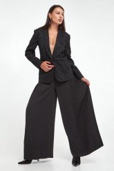 Spodnie damskie plisowane TWINSET. Legginsy damskie Twinset Milano, bez wzorów. W wyprzedaży za 805.35 zł.