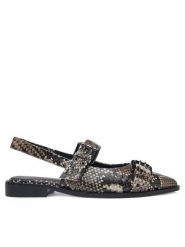 Badura Baleriny ELDER-02 Czarny. Czarne baleriny damskie Badura, bez wzorów, z lakierowanej skóry, bez obcasa. Za 349.99 zł.