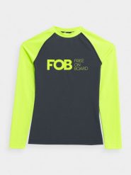 4F Longsleeve do pływania z filtrem UV dziecięcy 152 (11-12 lat). Żółte t-shirty i topy dla dziewczynek 4f, bez wzorów, z dzianiny, bez ramiączek. Za 119.99 zł.