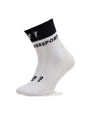 Compressport Skarpety długie Mid Compression V 2.0 SQTU3540002 Biały. Białe skarpety męskie Compressport, bez wzorów, z syntetyku. Za 129.99 zł.