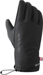 Rękawiczki kolarskie GORE-TEX GRIP Primaloft Gloves. Czarne rękawiczki męskie Shimano, na zimę, bez wzorów, z elastanu. Za 493.35 zł.