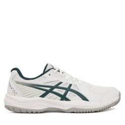 Buty do tenisa Asics. Białe buty sportowe męskie Asics, bez zapięcia, tenisowe. Za 249.99 zł.