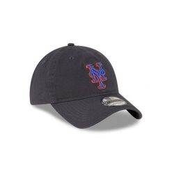 Czapka z daszkiem New Era New York Mets MLB Core Classic 2.0. Szare czapki i kapelusze męskie New Era, bez wzorów, sportowe. Za 186.50 zł.