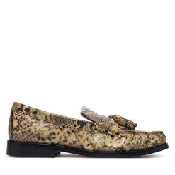Loafersy Tommy Hilfiger. Brązowe mokasyny damskie Tommy Hilfiger. Za 699.99 zł.