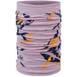 Bandana BUFF MERINO LIGHTWEIGHT PRINTS VIRTA GRAPE ICE. Czerwone szaliki i chusty damskie Buff, bez wzorów. Za 149.90 zł.