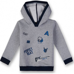 Bluza w kolorze szarym. Bluzy dla chłopców marki bonprix. W wyprzedaży za 92.95 zł.