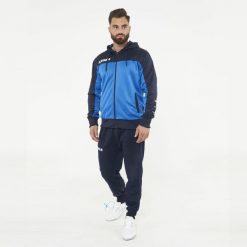 Komplet sportowy FLEX. Niebieskie buty sportowe męskie Legea, z acetatu, bez zapięcia, na fitness i siłownię. W wyprzedaży za 123.50 zł.