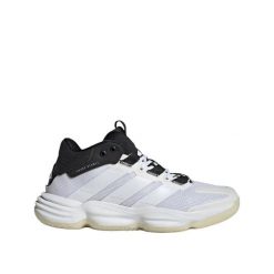 Buty sportowe Adidas Court Stabil Kobieta Białe. Białe obuwie sportowe damskie Adidas, bez wzorów, z materiału, do koszykówki. Za 441.85 zł.