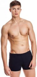 Bokserki pływackie męskie Aqua Speed Patrick. Czarne kąpielówki męskie Aqua-Speed, m, bez wzorów, z dzianiny, na fitness i siłownię. Za 60.00 zł.