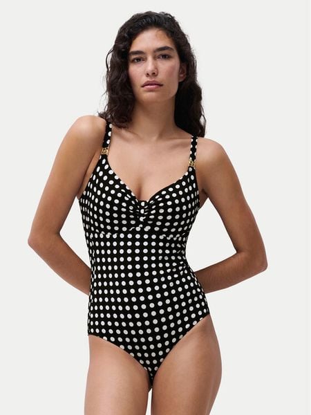 Chantelle Strój kąpielowy Sauvage C17UR0 Czarny. Czarne kostiumy jednoczęściowe damskie Chantelle, bez wzorów, z syntetyku. Za 589.99 zł.