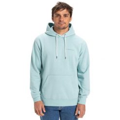 Bluza z kapturem dla Mężczyzn SALT WATER. Niebieskie bluzy męskie Quiksilver, m, bez wzorów, z bawełny, z kapturem. Za 269.99 zł.