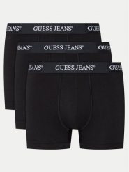 Guess Jeans Komplet bokserek M4BZ48 K6YW1 Czarny. Czarne bokserki męskie Guess Jeans, m, z aplikacjami, z bawełny. Za 149.99 zł.