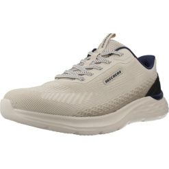 Buty SKECHERS GARNER ELLIS Jasnobrązowy. Brązowe trekkingi męskie Skechers, na lato, na fitness i siłownię. Za 285.99 zł.