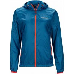 Marmot Kurtka Wm's Ether Driclime Hoody Slate Blue S. Niebieskie kurtki sportowe damskie Marmot, z dzianiny. W wyprzedaży za 369.00 zł.