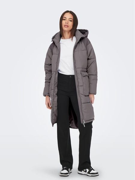 ONLY Kurtka zimowa 15160167 Szary Relaxed Fit. Szare kurtki damskie Only, na zimę, xl, bez wzorów, z syntetyku, bez kaptura. Za 279.99 zł.