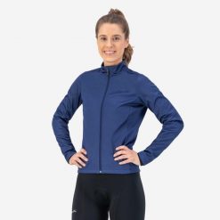 Damska bluza dresowa Rogelli Core. Niebieskie bluzy damskie Rogelli, na zimę, m, bez wzorów, z dresówki, bez kaptura. Za 310.00 zł.