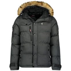 Parka Canadian Peak Bukkateak 001. Szare kurtki męskie Canadian Peak, na zimę, m, bez wzorów, bez kaptura. W wyprzedaży za 336.50 zł.