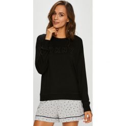Dkny - Bluzka piżamowa. Szare koszule nocne damskie DKNY, z dzianiny. W wyprzedaży za 219.90 zł.