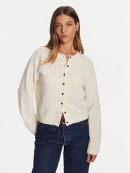 Barbour Kardigan Blakely lyLKN1663WH71 Écru. Kardigany damskie Barbour, bez wzorów, z wełny. Za 489.99 zł.