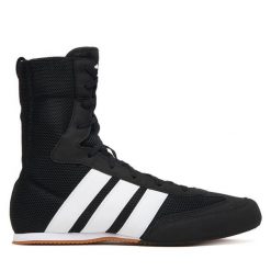 Buty bokserskie adidas. Czarne buty sportowe męskie Adidas, bez zapięcia. Za 299.99 zł.