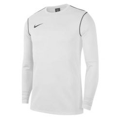 Męska Bluza Park 20 Z Okrągłym Dekoltem. Białe bluzy męskie Nike, m, bez wzorów, bez kaptura. Za 199.99 zł.