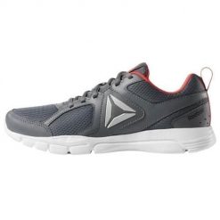 Buty do biegania damskie Reebok 3D Fusion TR. Szare obuwie sportowe damskie Reebok, bez wzorów, z materiału, do biegania. Za 254.00 zł.