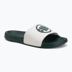 Klapki męskie Pitbull Logo. Zielone klapki męskie PITBULL, z materiału. Za 109.99 zł.