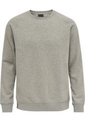 Bluza Hummel Red Classic. Szare bluzy męskie Hummel, xl, bez wzorów, z bawełny, bez kaptura, na fitness i siłownię. Za 180.50 zł.