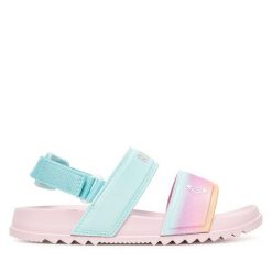 Sandały Roxy. Niebieskie sandały dziewczęce Roxy, bez zapięcia. Za 79.99 zł.