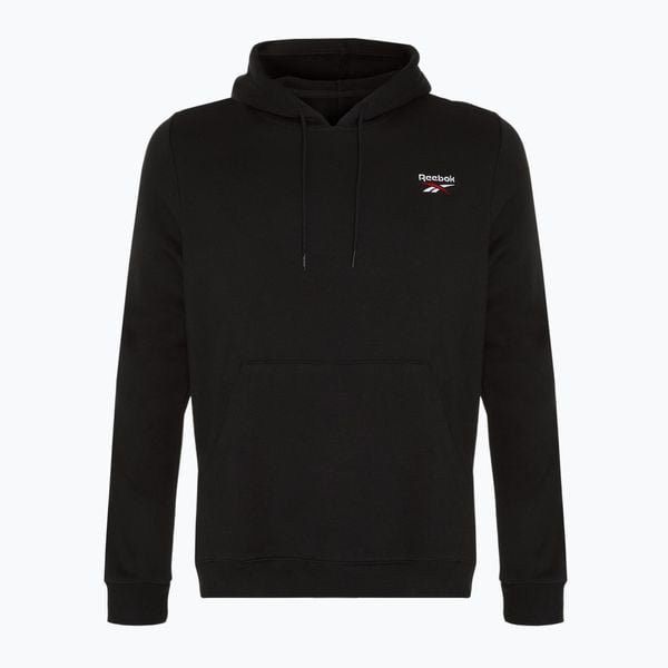 Bluza Reebok Identity Small Logo Fleece. Czarne bluzy męskie REEBOK FITNESS, m, bez wzorów, bez kaptura. Za 169.99 zł.