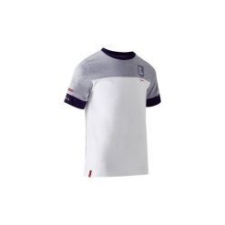 Koszulka FF100 Anglia. Białe t-shirty damskie KIPSTA. Za 44.99 zł.