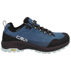 Buty trekkingowe damskie CMP Vertyx Low. Niebieskie obuwie sportowe damskie Campagnolo, bez wzorów, wspinaczkowe. Za 456.49 zł.