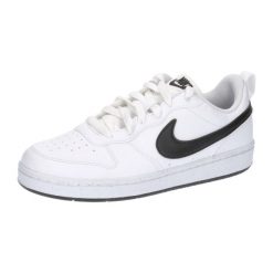 Buty do chodzenia damskie Nike Court Borough Low Recraft Bg. Białe obuwie sportowe damskie Nike, bez wzorów, z materiału, trekkingowe, nike court. Za 449.00 zł.