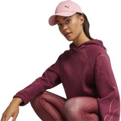 Czapka Puma PUMA Metal Cat Cap Forest Night, Dla obu płci. Czerwone czapki i kapelusze damskie Puma, bez wzorów, z poliesteru, sportowe. Za 69.99 zł.