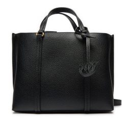Torebka PINKO. Czarne torebki shopper damskie Pinko, bez wzorów, klasyczne, bez dodatków. Za 1,329.00 zł.