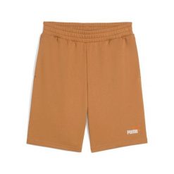 Szorty Puma ESS 2 Color No. 1 10. Brązowe krótkie spodenki sportowe męskie Puma, bez wzorów. Za 126.50 zł.